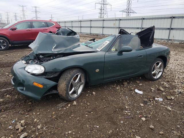 JM1NB353110211925 - 2001 MAZDA MX-5 MIATA BASE GREEN photo 1