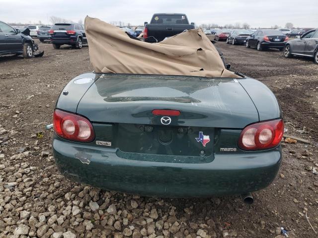 JM1NB353110211925 - 2001 MAZDA MX-5 MIATA BASE GREEN photo 6