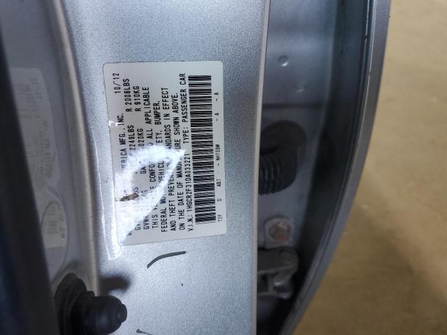 1HGCR2F31DA033221 - 2013 HONDA ACCORD LX GRAY photo 12