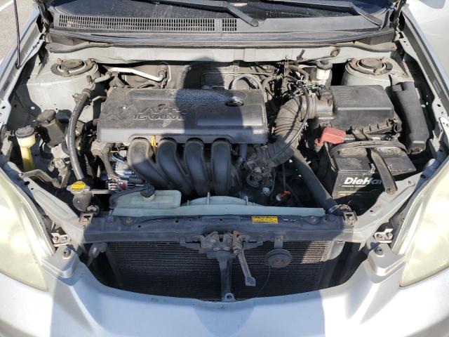 2T1KR32E04C305342 - 2004 TOYOTA COROLLA MA XR SILVER photo 11