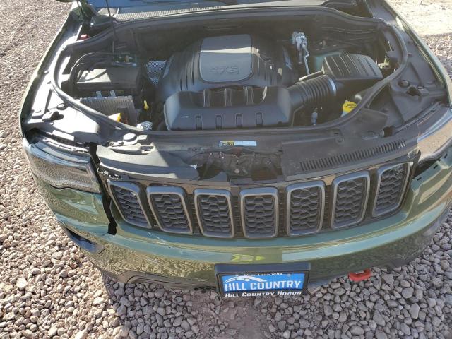 1C4RJFLT4LC361487 - 2020 JEEP GRAND CHER TRAILHAWK მწვანე ფოტო 12