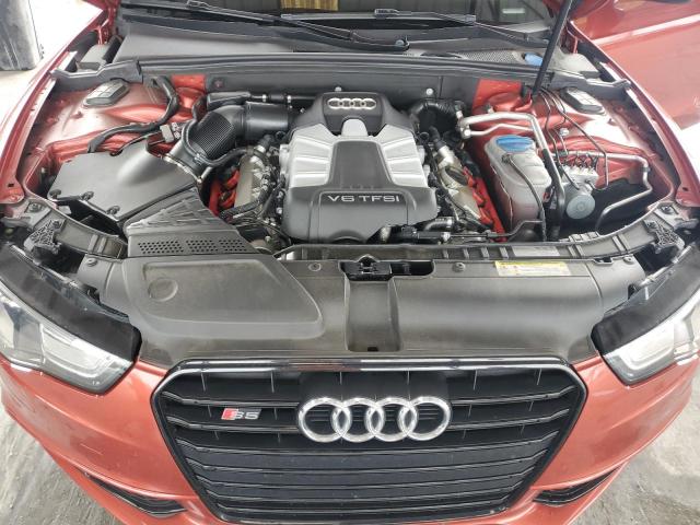 WAUCGAFRXFA029509 - 2015 AUDI S5 PREMIUM PLUS RED photo 11