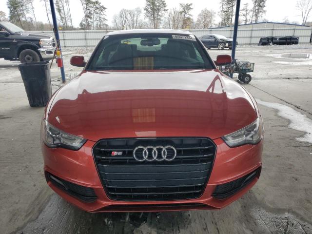 WAUCGAFRXFA029509 - 2015 AUDI S5 PREMIUM PLUS RED photo 5