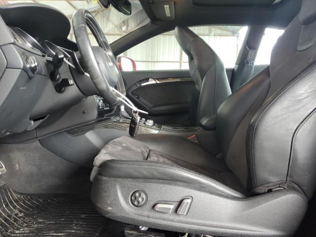 WAUCGAFRXFA029509 - 2015 AUDI S5 PREMIUM PLUS RED photo 7