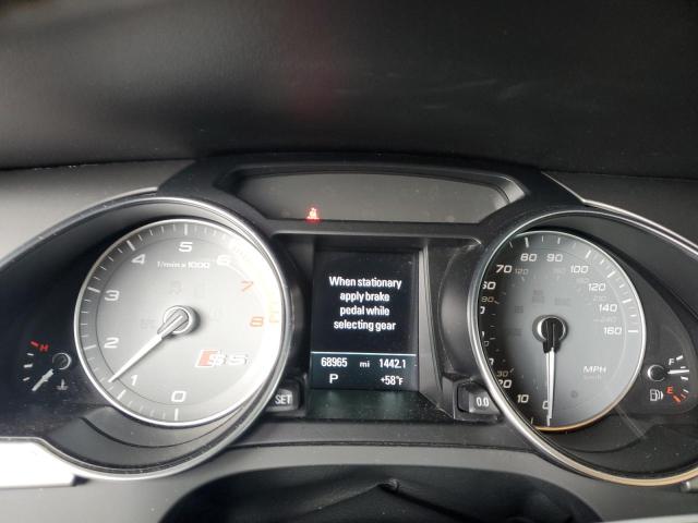 WAUCGAFRXFA029509 - 2015 AUDI S5 PREMIUM PLUS RED photo 9