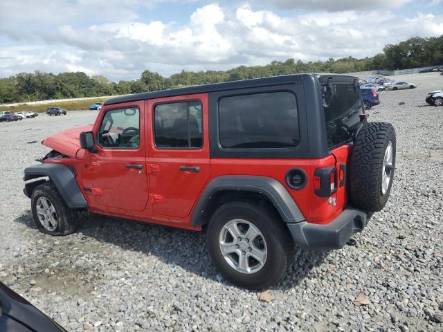 1C4HJXDN7NW151064 - 2022 JEEP WRANGLER U SPORT RED photo 2