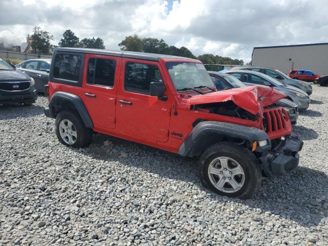 1C4HJXDN7NW151064 - 2022 JEEP WRANGLER U SPORT RED photo 4