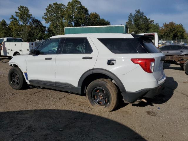 1FM5K8AW2NNA00766 - 2022 FORD EXPLORER POLICE INTERCEPTOR 白色 照片 2