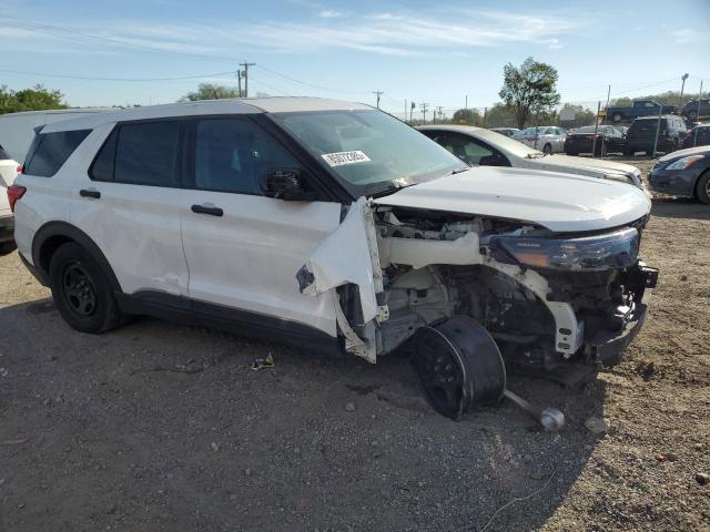 1FM5K8AW2NNA00766 - 2022 FORD EXPLORER POLICE INTERCEPTOR 白色 照片 4