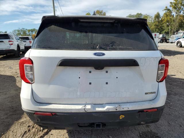 1FM5K8AW2NNA00766 - 2022 FORD EXPLORER POLICE INTERCEPTOR 白色 照片 6