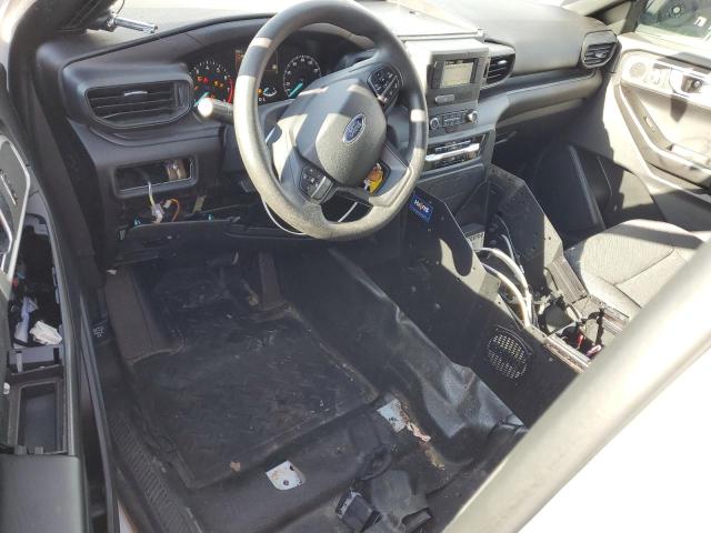 1FM5K8AW2NNA00766 - 2022 FORD EXPLORER POLICE INTERCEPTOR 白色 照片 8