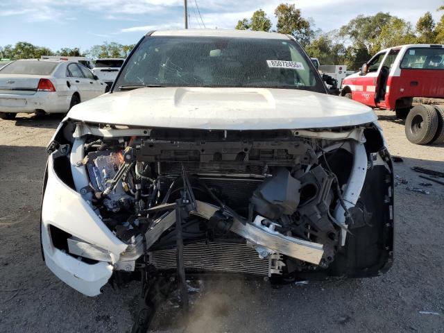 1FM5K8AW2MNA22717 - 2021 FORD EXPLORER POLICE INTERCEPTOR Blanco foto 5