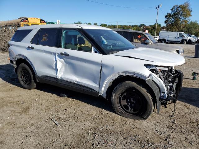 1FM5K8AW1NNA14142 - 2022 FORD EXPLORER POLICE INTERCEPTOR თეთრი ფოტო 4