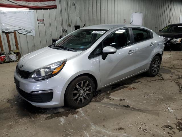 KNADM4A31G6620950 - 2016 KIA RIO LX SILVER photo 1