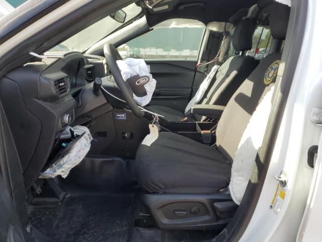 1FM5K8AW5NNA14175 - 2022 FORD EXPLORER POLICE INTERCEPTOR WHITE photo 7