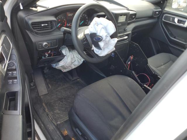 1FM5K8AW5NNA14175 - 2022 FORD EXPLORER POLICE INTERCEPTOR WHITE photo 8