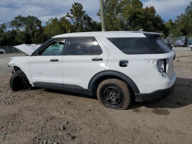 1FM5K8AW7NNA13674 - 2022 FORD EXPLORER POLICE INTERCEPTOR Սպիտակ լուսանկար 2