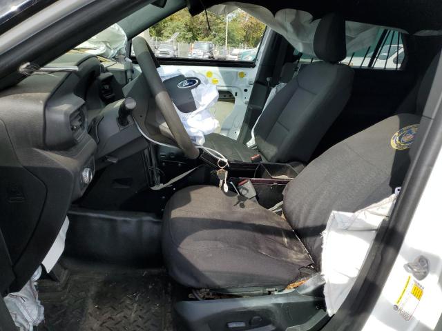 1FM5K8AW7NNA13674 - 2022 FORD EXPLORER POLICE INTERCEPTOR Սպիտակ լուսանկար 7