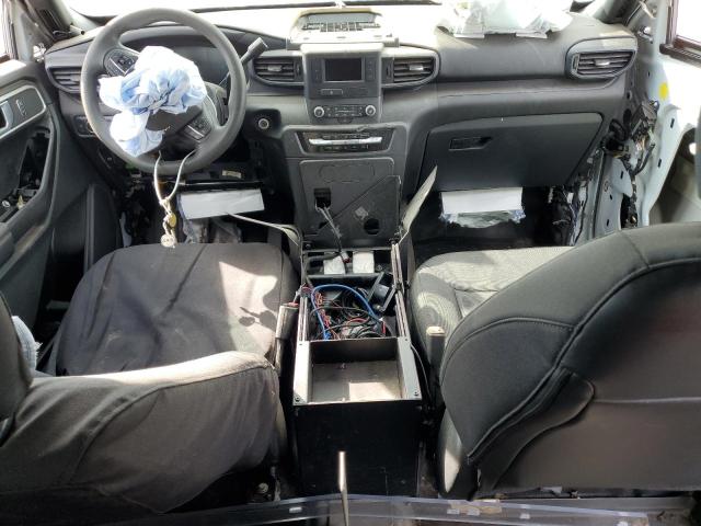 1FM5K8AW7NNA13674 - 2022 FORD EXPLORER POLICE INTERCEPTOR Սպիտակ լուսանկար 8