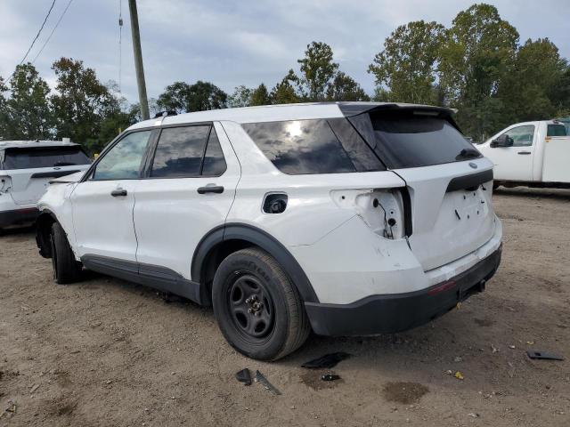 1FM5K8AW3NNA09640 - 2022 FORD EXPLORER POLICE INTERCEPTOR Weiß Foto 2