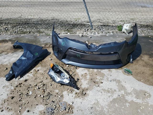 2T1BURHE7FC414957 - 2015 TOYOTA COROLLA L BLUE photo 12