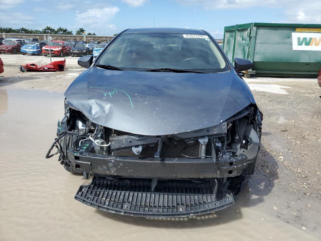 2T1BURHE7FC414957 - 2015 TOYOTA COROLLA L BLUE photo 5