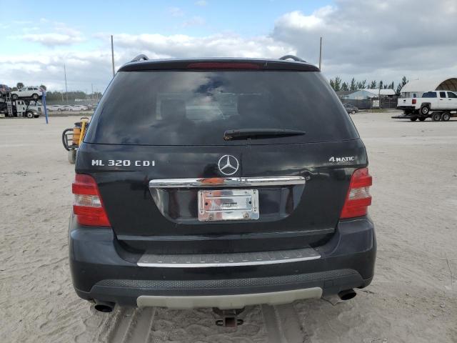 4JGBB22E87A254224 - 2007 MERCEDES-BENZ ML 320 CDI BLACK photo 6