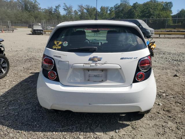 1G1JC6SH0C4122199 - 2012 CHEVROLET SONIC LT Biały zdjęcie 6