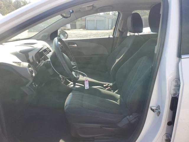 1G1JC6SH0C4122199 - 2012 CHEVROLET SONIC LT Biały zdjęcie 7