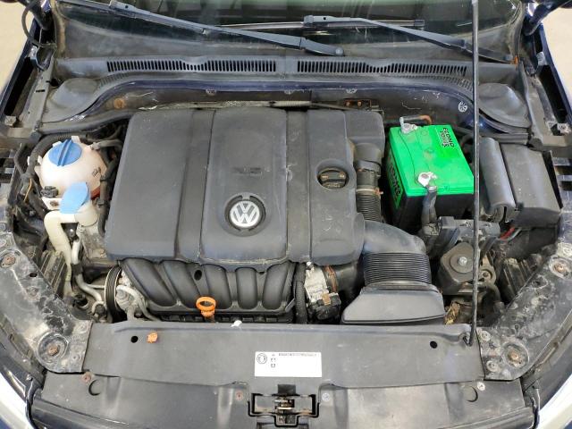 3VWDP7AJ5CM351286 - 2012 VOLKSWAGEN JETTA SE BLUE photo 11