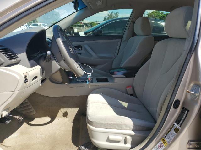 4T4BE46K89R139455 - 2009 TOYOTA CAMRY BASE GOLD photo 7