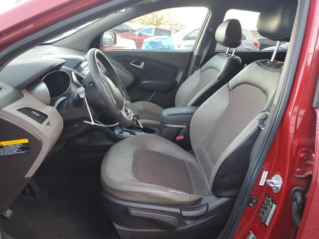 KM8JU3ACXCU459824 - 2012 HYUNDAI TUCSON GLS Rojo foto 7