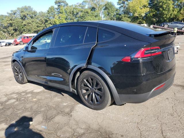 5YJXCBE22JF128352 - 2018 TESLA MODEL X შავი ფოტო 2