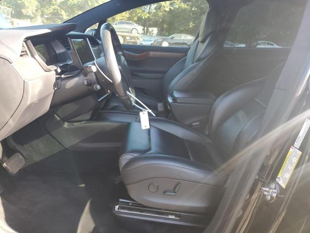 5YJXCBE22JF128352 - 2018 TESLA MODEL X შავი ფოტო 7