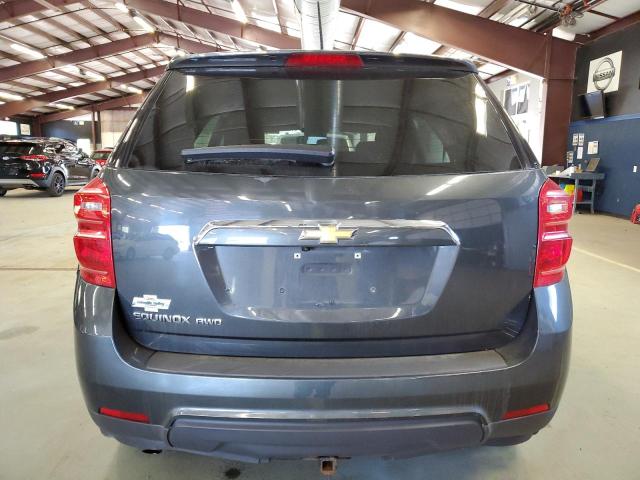 2GNFLEEKXH6304326 - 2017 CHEVROLET EQUINOX LS Графитовый фото 6