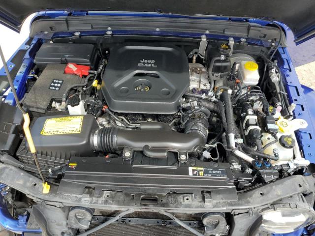 1C4HJXEN1LW317784 - 2020 JEEP WRANGLER U SAHARA BLUE photo 12