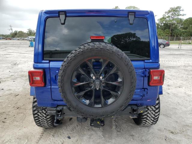 1C4HJXEN1LW317784 - 2020 JEEP WRANGLER U SAHARA BLUE photo 6