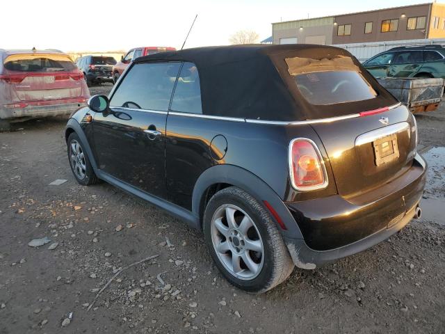 WMWMR335X9TU95882 - 2009 MINI COOPER BLACK photo 2