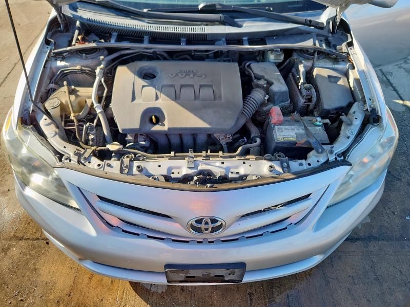 5YFBU4EE6CP032258 - 2012 TOYOTA COROLLA BASE Gümüş fotoğraf 11