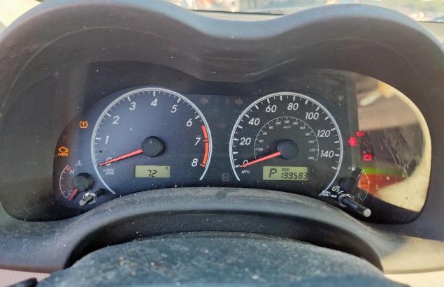 5YFBU4EE6CP032258 - 2012 TOYOTA COROLLA BASE Gümüş fotoğraf 9