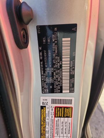 5TDYSKFC3MS009479 - 2021 TOYOTA SIENNA XLE 银色 照片 13