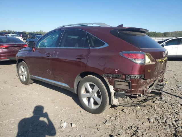 2T2BK1BA6FC343551 - 2015 LEXUS RX 350 BASE BURGUNDY photo 2