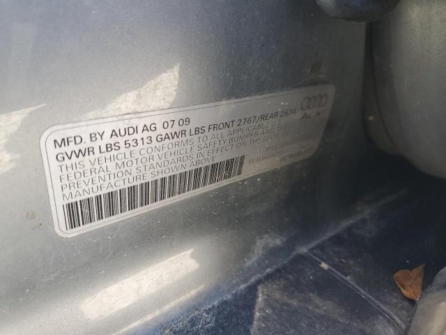 WAUKGAFB8AN017603 - 2010 AUDI A6 PRESTIGE 银色 照片 13