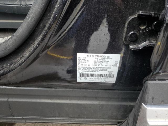 1FMSK8DH2PGA07501 - 2023 FORD EXPLORER XLT 黑色 照片 12