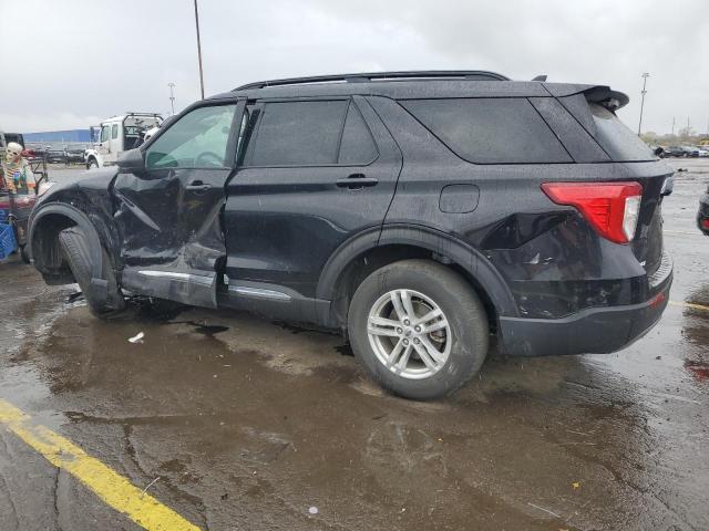1FMSK8DH2PGA07501 - 2023 FORD EXPLORER XLT 黑色 照片 2