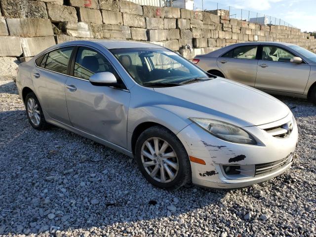 1YVHZ8DH8C5M11106 - 2012 MAZDA 6 I SILVER photo 4