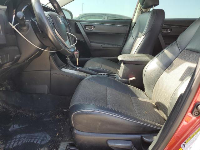 2T1BURHE0EC120637 - 2014 TOYOTA COROLLA L Czerwony zdjęcie 7