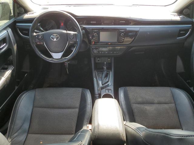 2T1BURHE0EC120637 - 2014 TOYOTA COROLLA L Czerwony zdjęcie 8