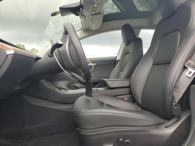 5YJ3E1EA3PF596576 - 2023 TESLA MODEL 3 Gris foto 7