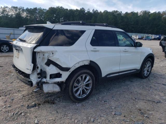 1FMSK8DH1NGA12010 - 2022 FORD EXPLORER XLT Biały zdjęcie 3